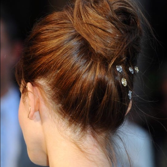 Art Deco Gold Updo Wedding Bridal Hair Pins Kit main image 5